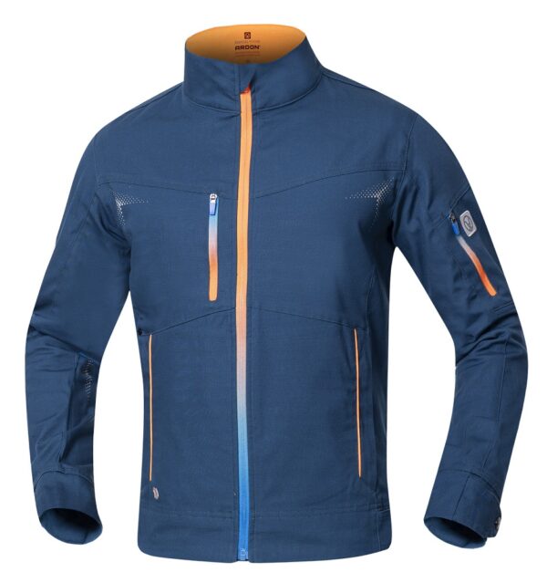 Arbeitsjacke ARDON®CREATRON® blau-neon