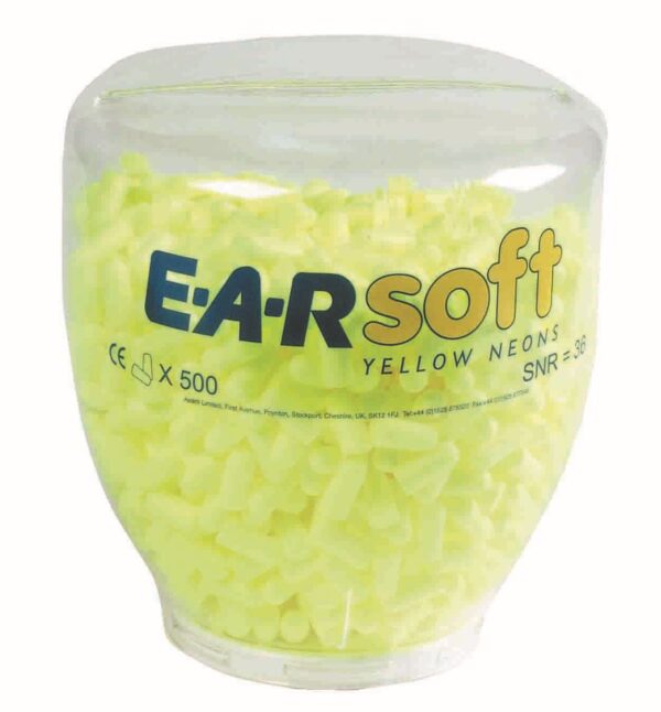 3M™ E-A-Rsoft™ Yellow Neon Gehörschutzstöpsel, PD-01-002