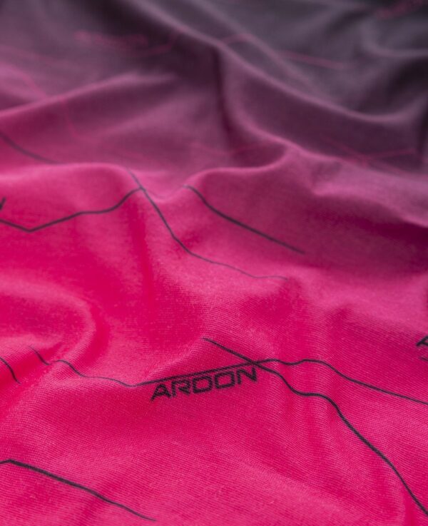 Multifunktionstuch ARDON®CREATRON® schwarz-rosa