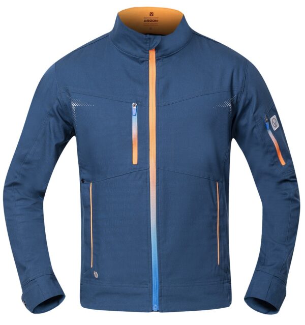 Arbeitsjacke Ardon Creatron blau-neon - Image 4