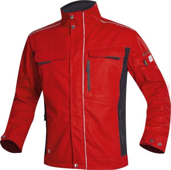 Arbeitsjacke ARDON®URBAN+ rot-schwarz - Image 2