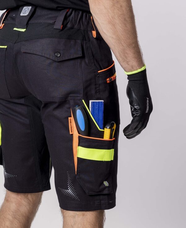 Shorts ARDON®CREATRON schwarz-neon - Image 5