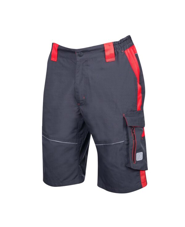 Shorts ARDON®NEON grau-rot - Image 5